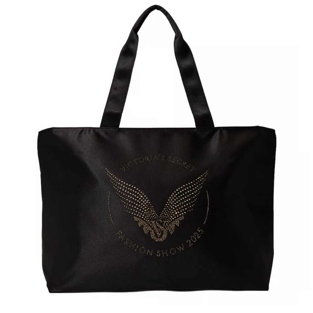 Victoria's Secret Black and Gold Tote